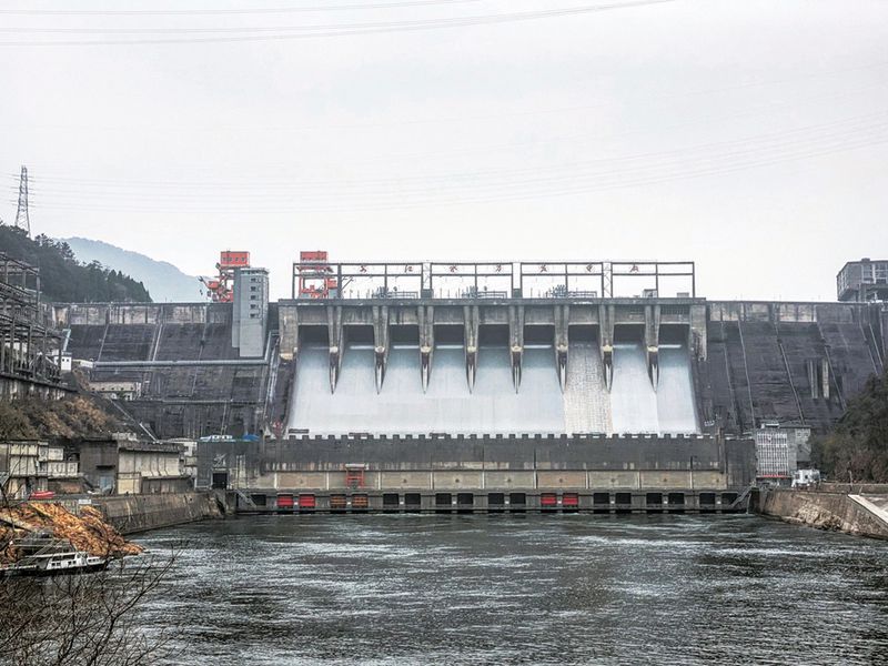 Xin’an River Reservoir, electricity, China easter cities, Hangzhou