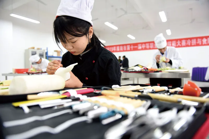 In theory, vocational schools are meant to equip students in skilled work such as cooking, nursing, or machine-operation (VCG)