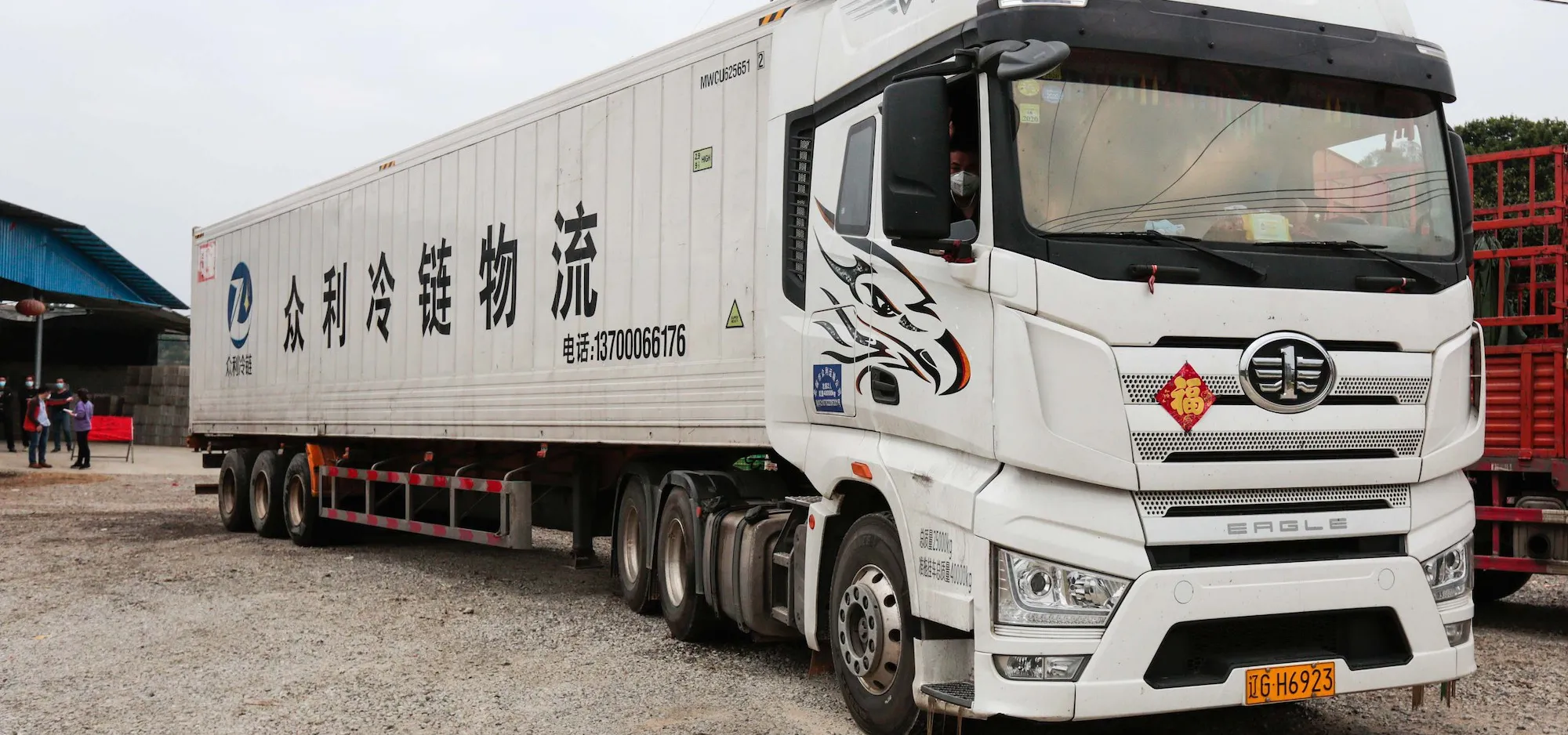 chinese truck driver suicide