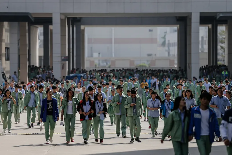 China's exploitative vocational internships have led to an army of interns working underpaid and in subpar factory conditions