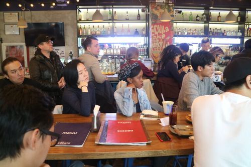The Farewell attendees at a TWOC event