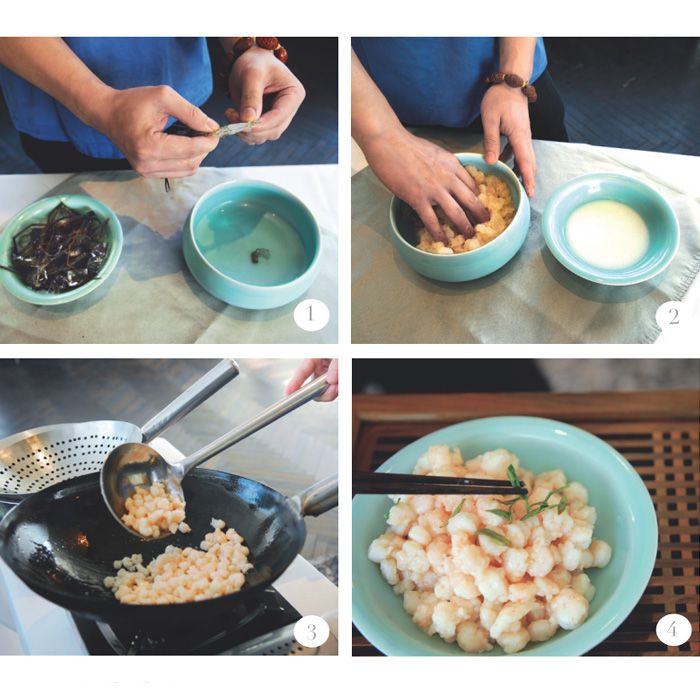 how to make longjing shrimp