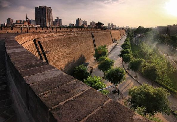 city wall xi'an