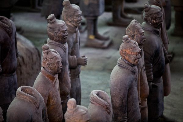 terracotta soldiers